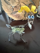 Glas Bock Ziege Figur –