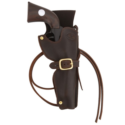 Leder revolver holster - leder,