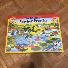 Achtung, frecher Frosch von