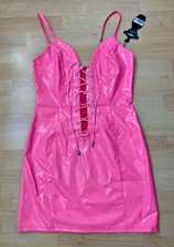 Koucla vinyl lack minikleid - vinyl,