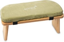 banters Meditationsbank aus Bambus Meditationshocker klappbar Hellgrün Wie Neu