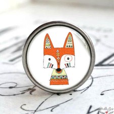 Möbelknopf fürs Kinderzimmer Fuchs für Jungen und Mädchen