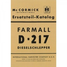 McCormick Ersatzteilliste