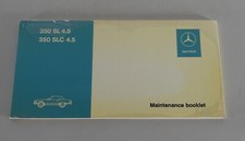 Maintenance Booklet