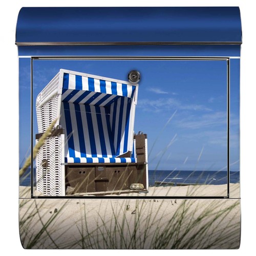 Briefkasten strandkorb strand - briefkasten,
