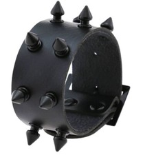 Nietenband Stachelband Schwarz