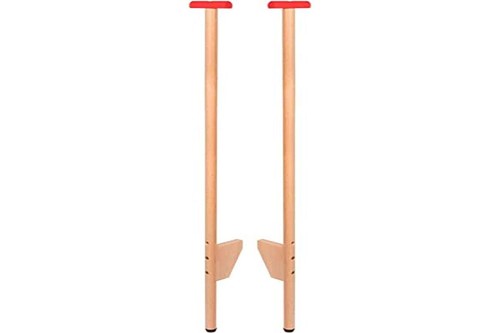 63893 stelzen set - aus, holz