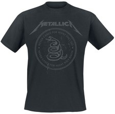 Metallica T-Shirt Herren Snake