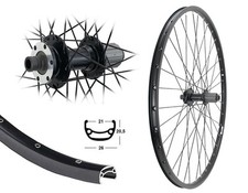 Hinterrad 28 Zoll Disc 21-622 Hohlkammer Steckachse 12x148 Boost 6-Loch schwarz