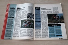 Motorrad 05/1990 BMW R 80 GS von Schek mit ca. 65PS im Fahrbericht auf einer Sei