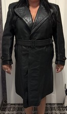 Damen Mantel XL Leder    Echt Leder