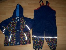 gefütterter Schnee/Matschanzug 2tlg 122/128