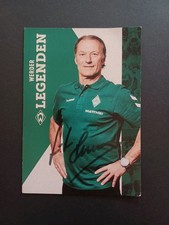 Günter Hermann SV Werder Bremen Legenden Autogrammkarte signiert 