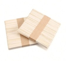 Holz Eisstiele Holzstiele Wooden Sticks Holzstäbchen Hochwertige Bastelmaterial