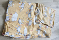 Baby Winter Bettwäsche Set 100 x 135 cm 40 x 50 cm mit Knöpfen Kaeppel