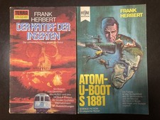 Frank Herbert 2 Romane - Der Kampf der Insekten / Atom U-Boot  S 1881
