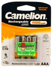 4 x AAA Akku 1100 mAh Micro