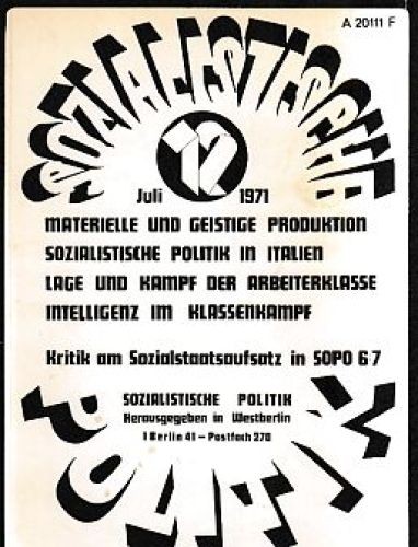 Sozialistische - nr.,