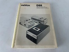 Service Manual for Revox D88