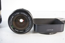 Fujica BW 28mm 3,5 M 42 Lens mit HOOD