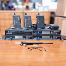 Sennheiser Sr300 Stereo Transmitter+EK Stereo Bodypack Reciver In Ear Monitoring