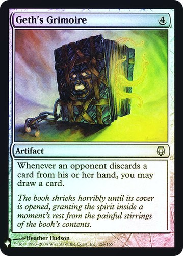 Foil geth grimoire mystery - geth's, ~