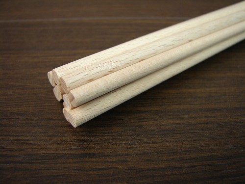 Rundstäbe buche mm x - Ø,