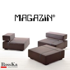 Modular Sofa Magazin Braun/Mokka