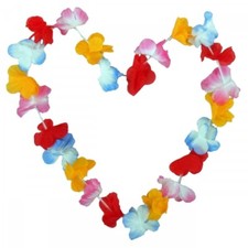 6x Hawaiianische Blumenkette