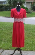 Periwinkle, langes rotes