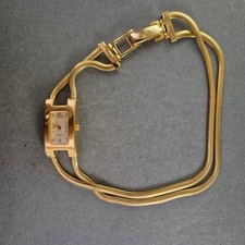 Elegante Damenarmband Uhr in Gold – Schlankes Design mit Quarzwerk