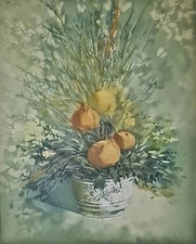 FRANCE HILON Original - Radierung, handsigniert, Nr. 141/150, Fleur, Blumen 