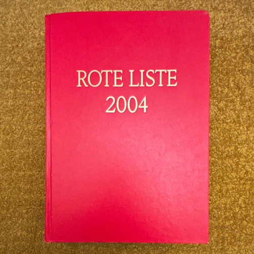 Rote liste 2004 - rote,