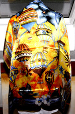 100% Seide Schal-Tuch aus reiner Seide-Satin  ca.83x88cm Neu