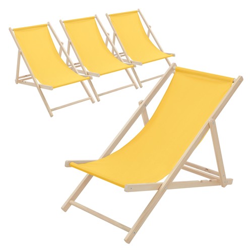 4er set liegestuhl strandliege - 4er,