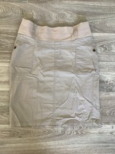 Rock Beige Esprit Umstandsmode Damen Gr. 36