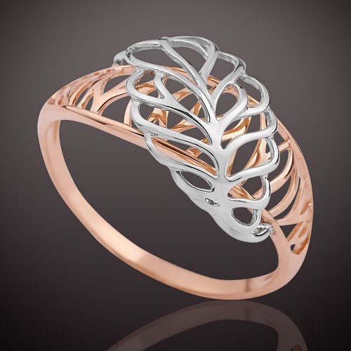 Ring leaf zweig russisches - ,