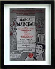 Lithografie Marcel Marceau -