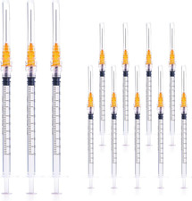 20Pcs 1Ml/Cc 25G-25Mm