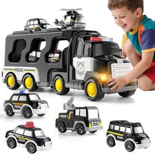 Polizei LKW Spielzeug 7IN1