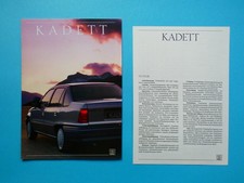 Prospekt / Katalog - Opel