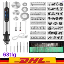 Gravurstift Satz 63Tlg