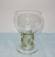 XXL Weinrömer Weinglas  mundgeblasen, mit aufgesetzen Noppen, 1 Liter