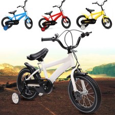14 Zoll Kinderfahrrad Jungen Mädchen Fahrrad ab 3-6 Jahre mit Hilfsrad Rad Bike