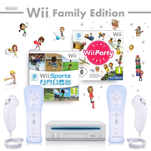 Nintendo wii family edition - nintendo, edition"