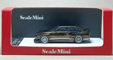 BMW M3 (E30)  - chrome black - Scale Mini 1:64