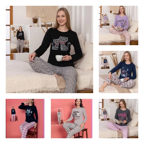 Damen pyjama schlafanzug - damen,