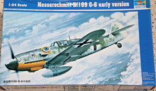 TRUMPETER 02407 MESSERSCHMITT BF 109 G-6 EARLY VERSION  1:24