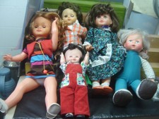 Konvolut Spiel-Puppen