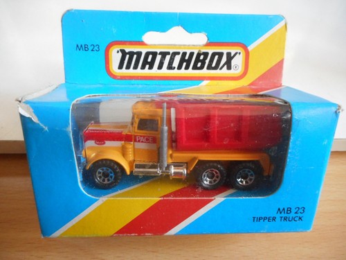 Matchbox peterbilt tipper - matchbox,